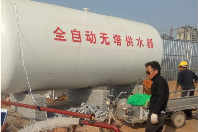 新密市曲梁鎮朱寨安置項目無塔供水設備